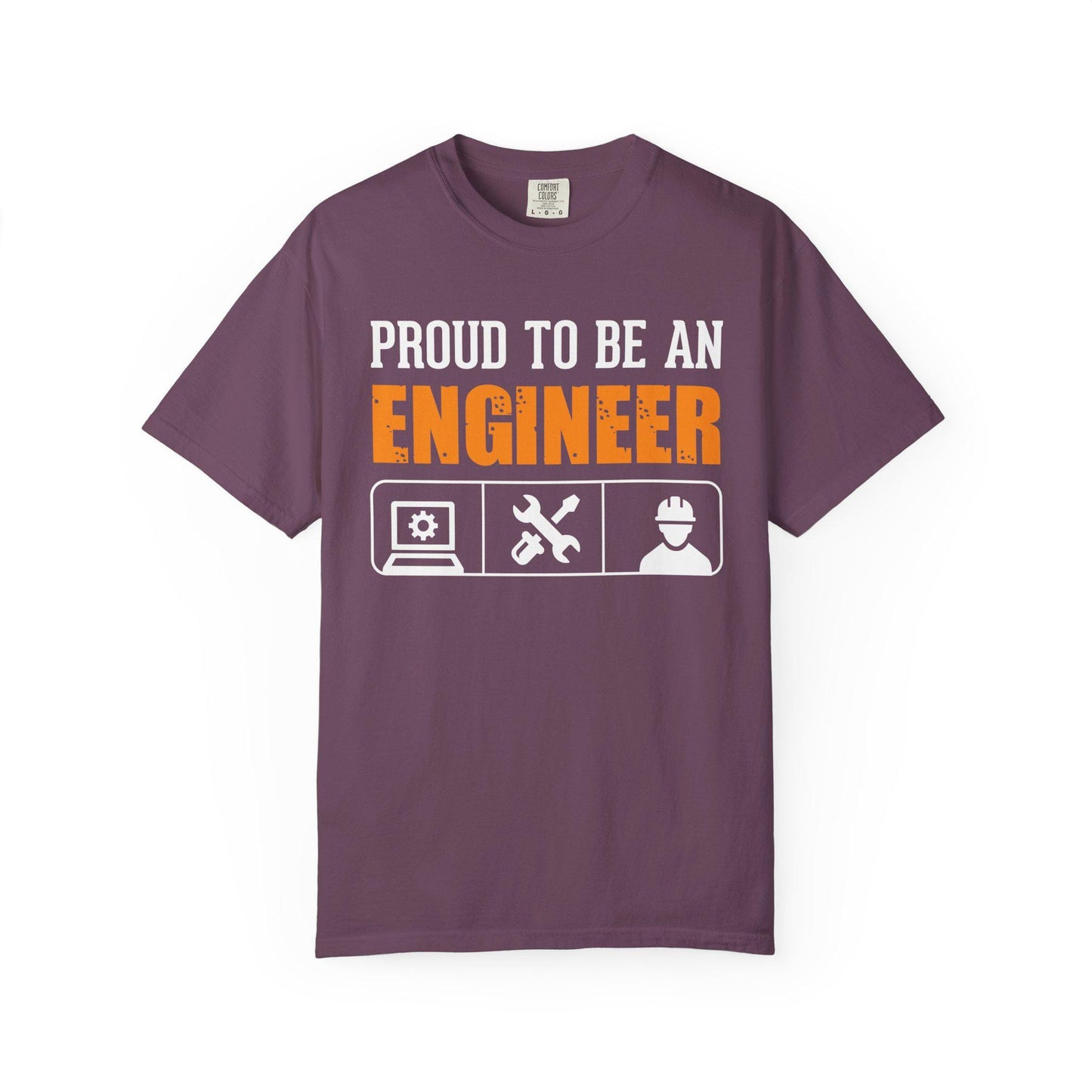 Proud To Be An Engineer T-shirt | Comfort Colors 1717 | Slang Thread