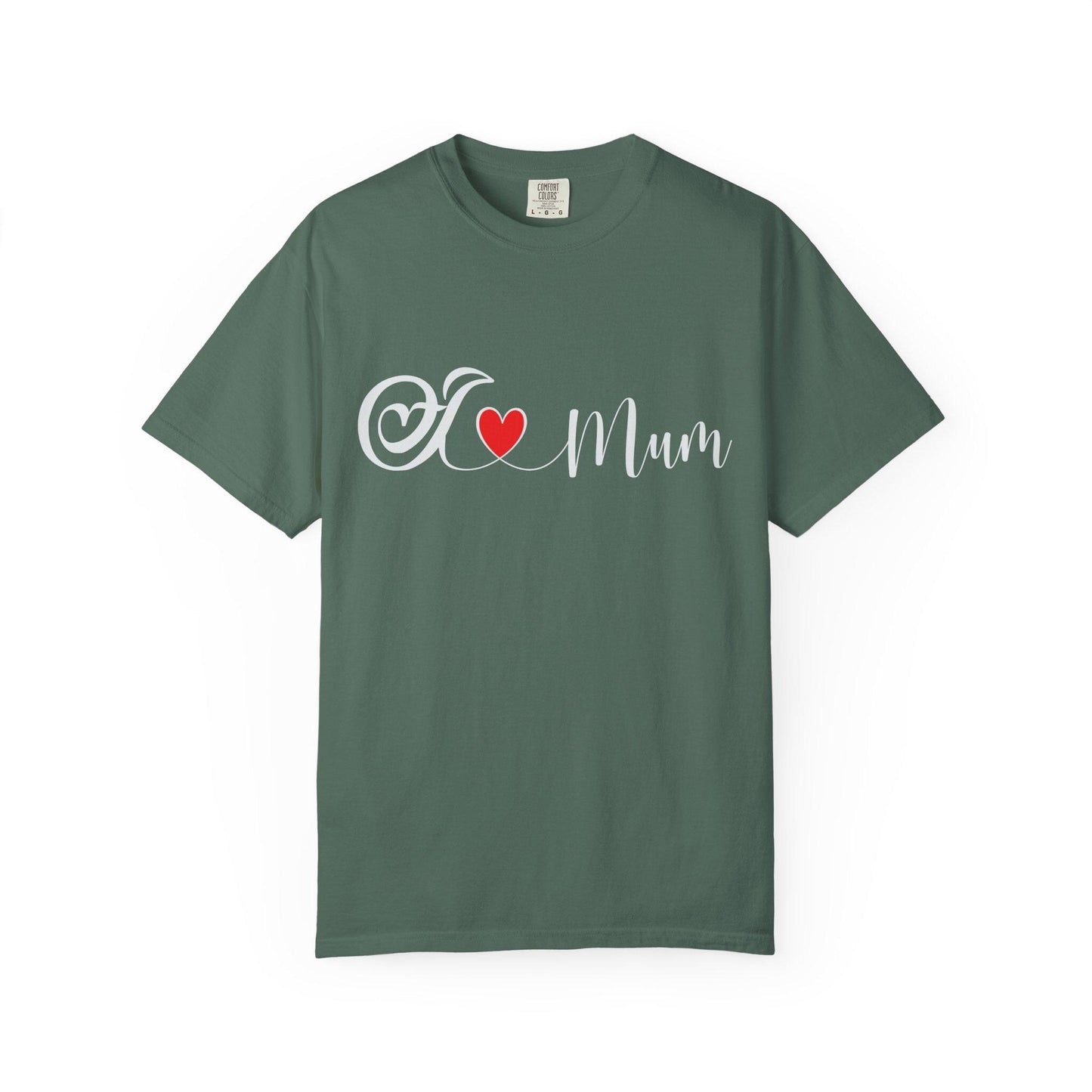 I Love Mom T-shirt | Comfort Colors 1717 | Slang Thread