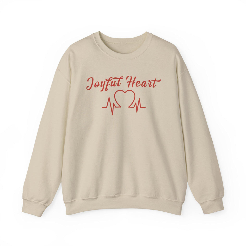 Joyful Heart sweatshirt | Heart Illustration Crewneck