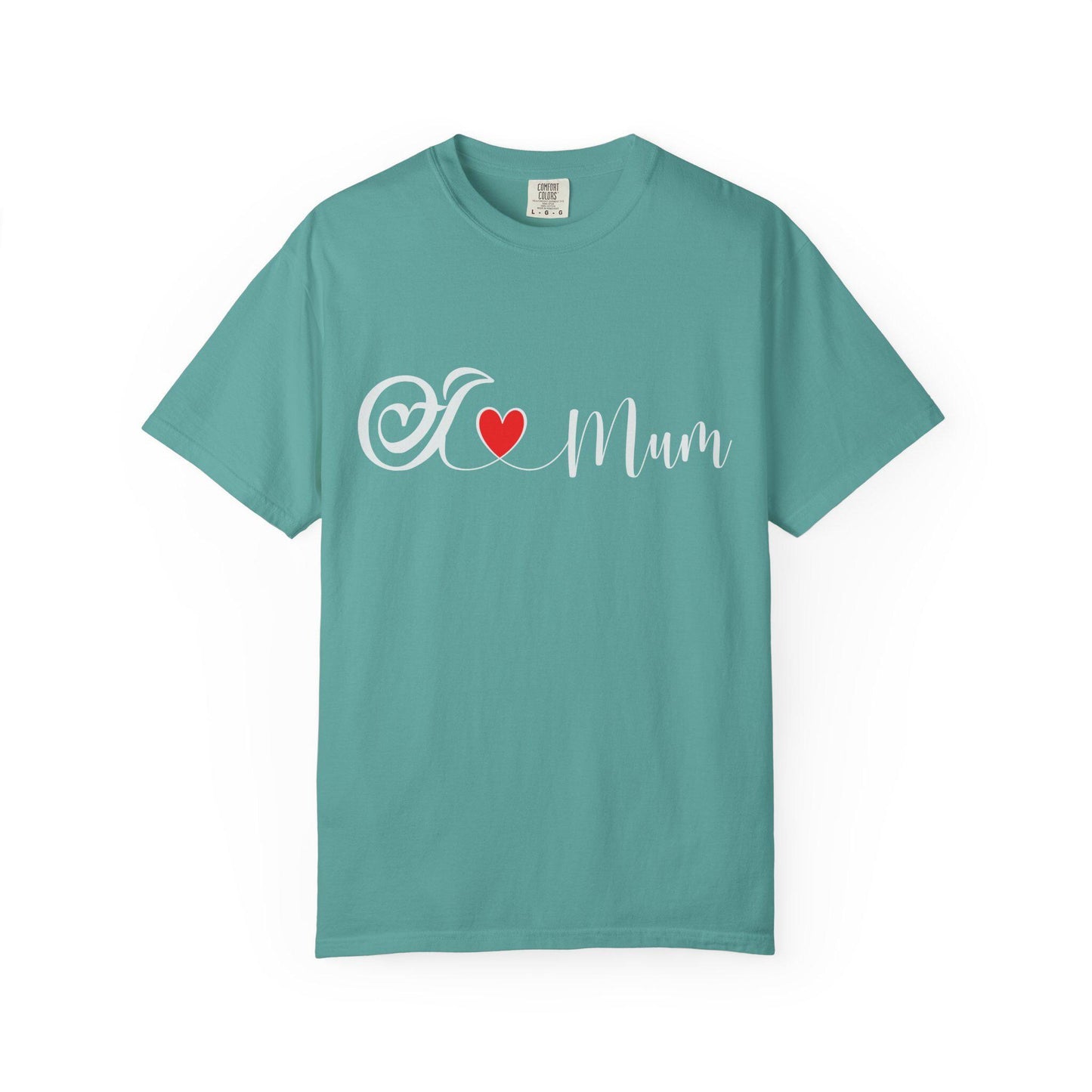 I Love Mom T-shirt | Comfort Colors 1717 | Slang Thread