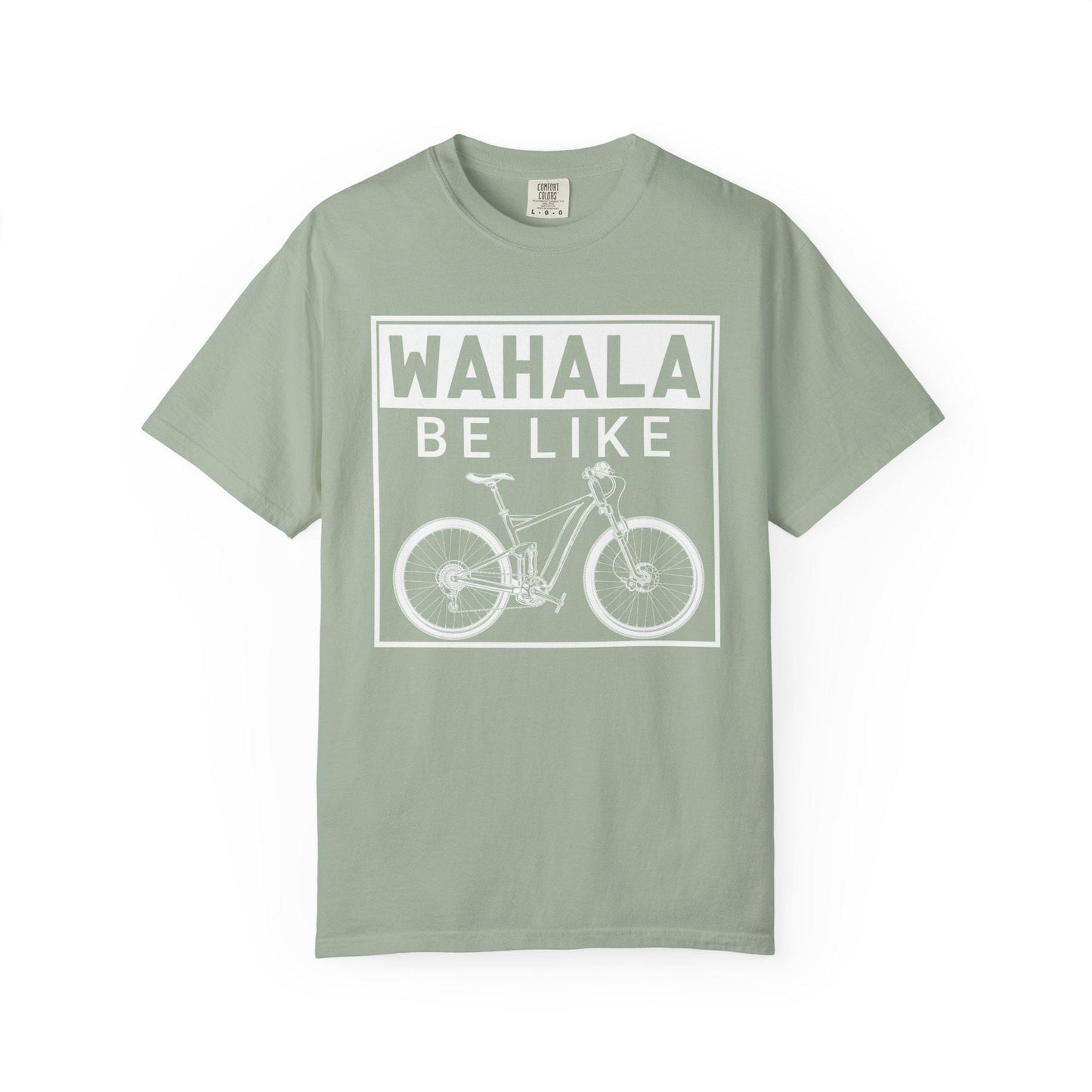 Wahala Be Like Bicycle T-shirt | Comfort Colors 1717 | Slang Thread