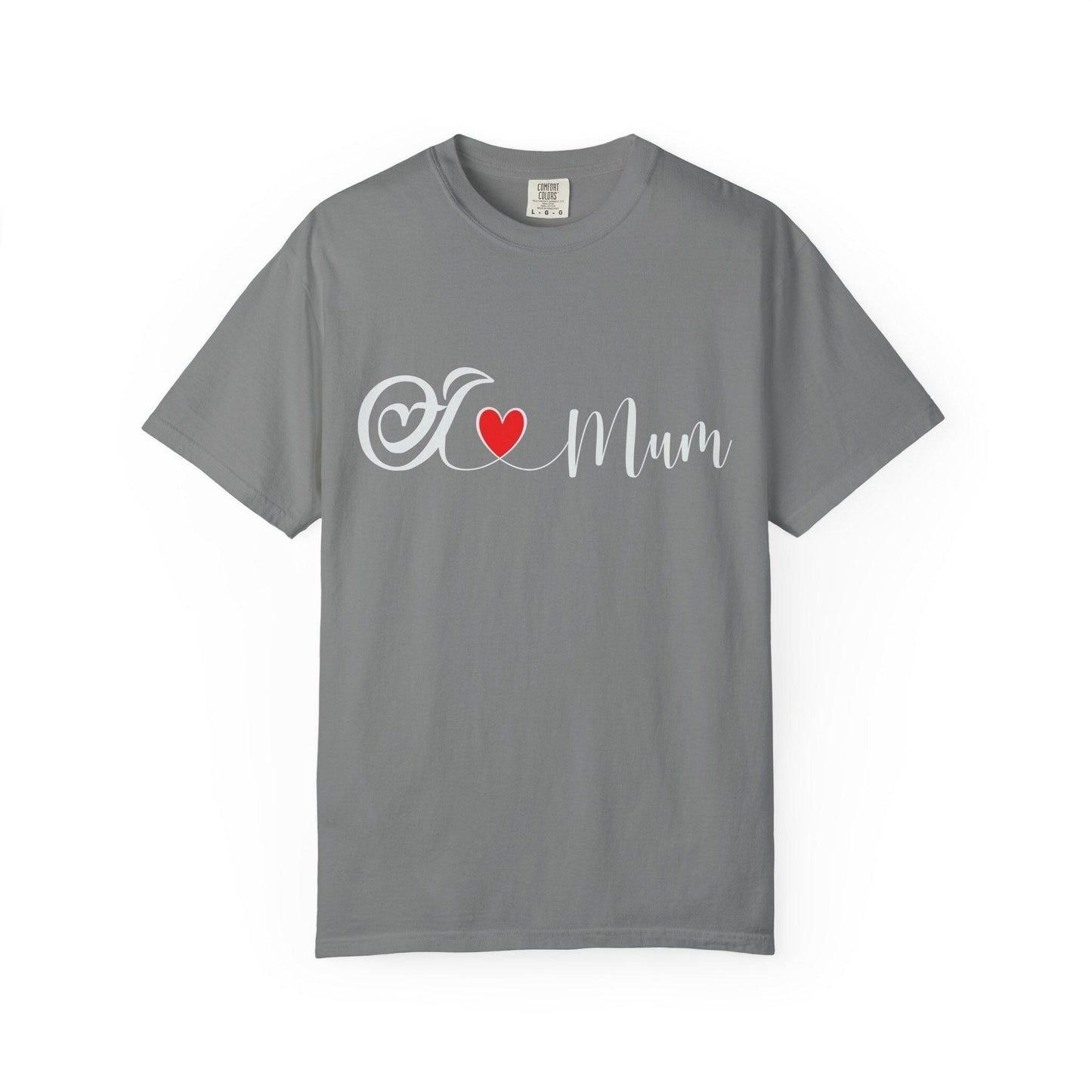 I Love Mom T-shirt | Comfort Colors 1717 | Slang Thread