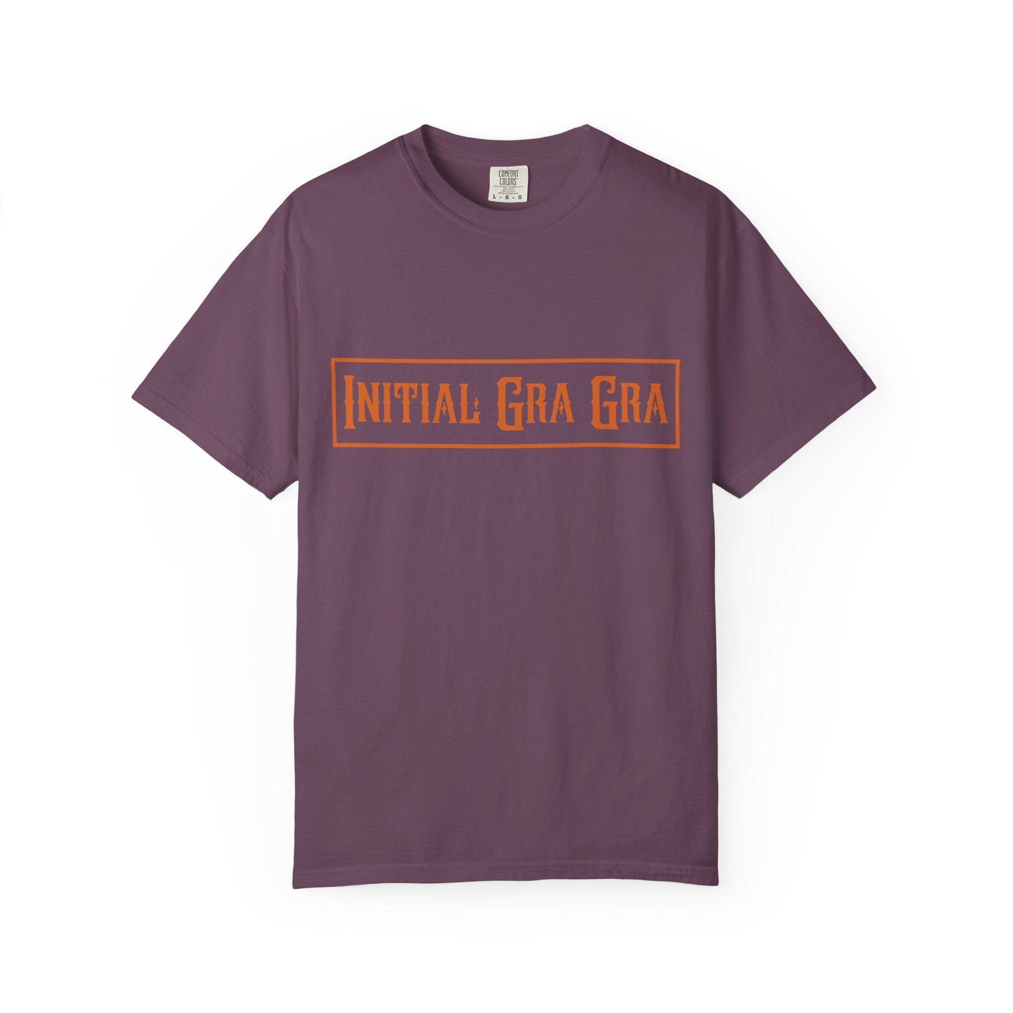 Initial Gra Gra T-shirt | Comfort Colors 1717 | Slang Thread