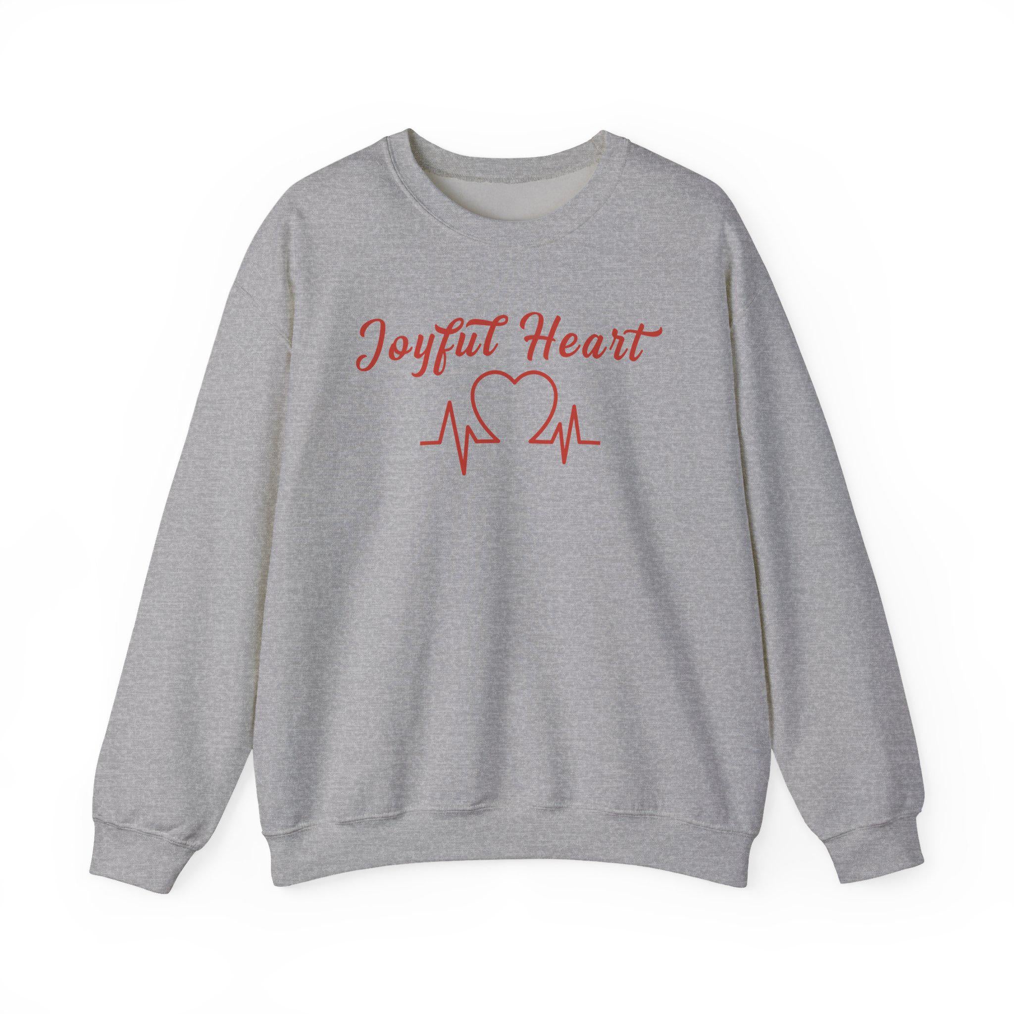 Joyful Heart sweatshirt | Heart Illustration Crewneck