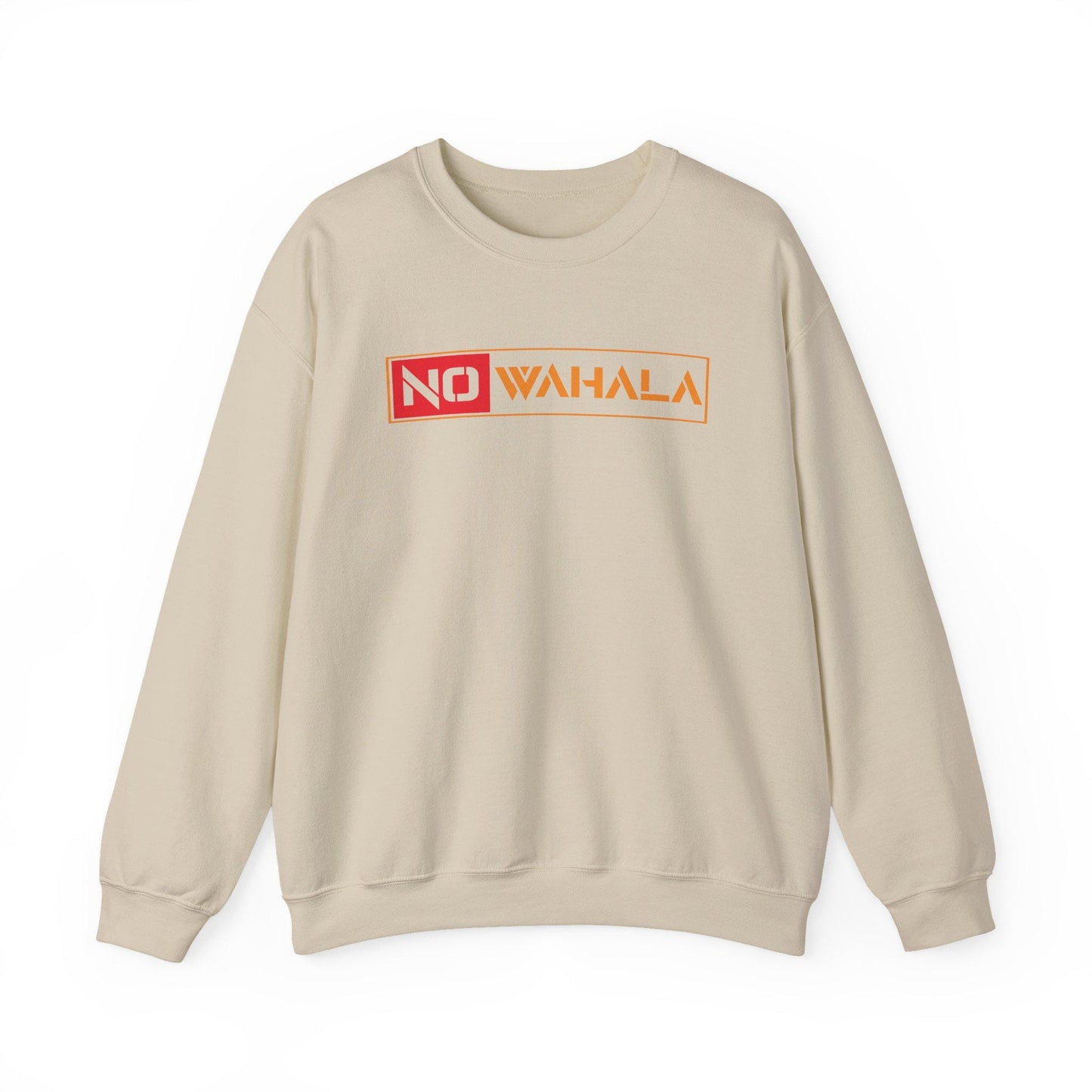 NO WAHALA Sweatshirt | Gildan 1800 Slang Thread Design