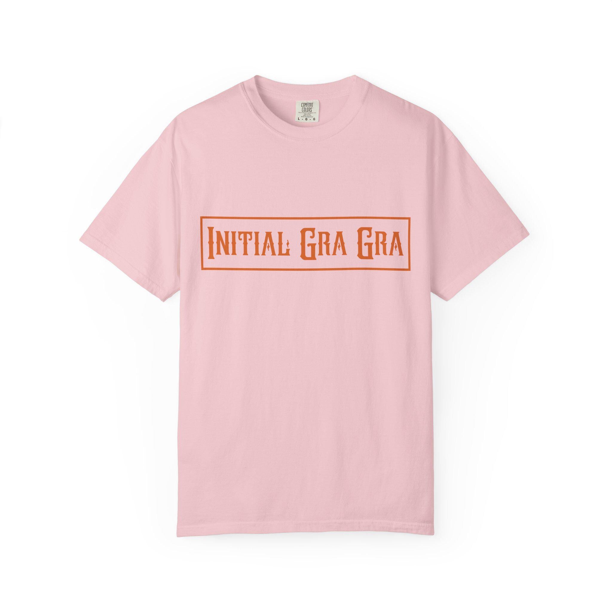 Initial Gra Gra T-shirt | Comfort Colors 1717 | Slang Thread