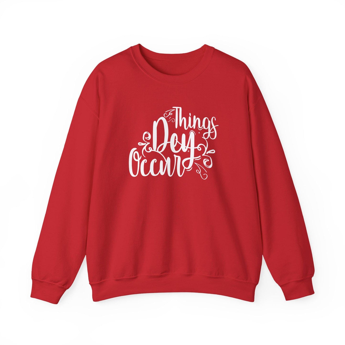 Things Dey Occur Sweatshirt | Gildan 18000 | Slang Thread