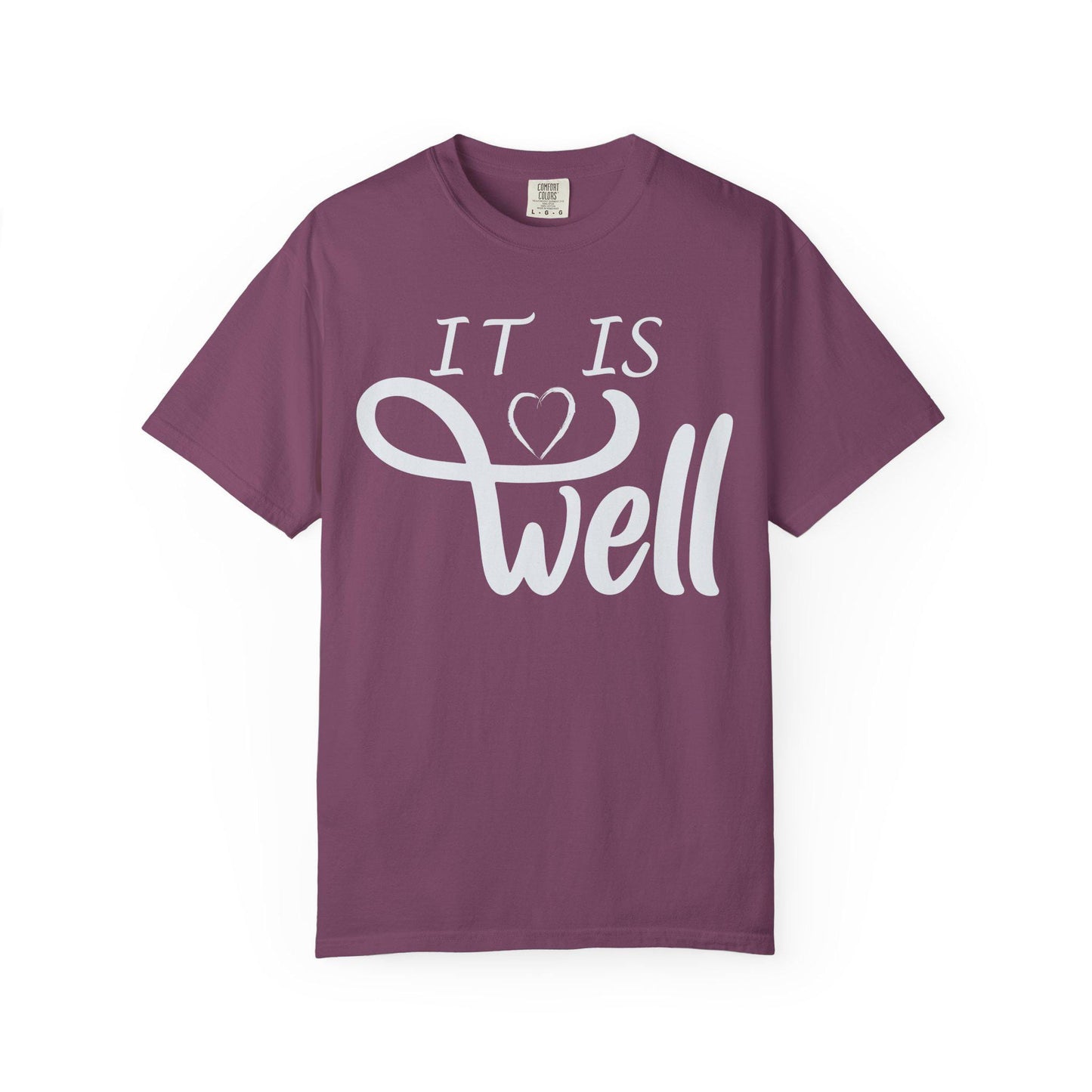 It is Well T-shirt | Comfort Colors 1717 | Slang Thread