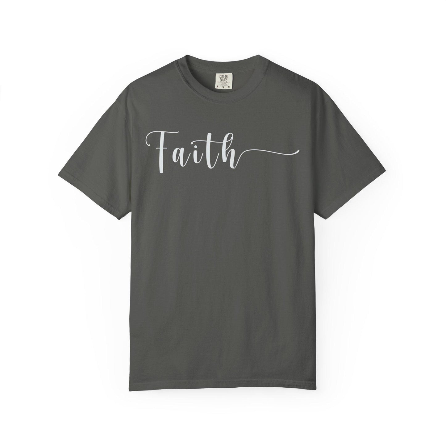 Faith T-shirt | Comfort Colors 1717 | Slang Thread