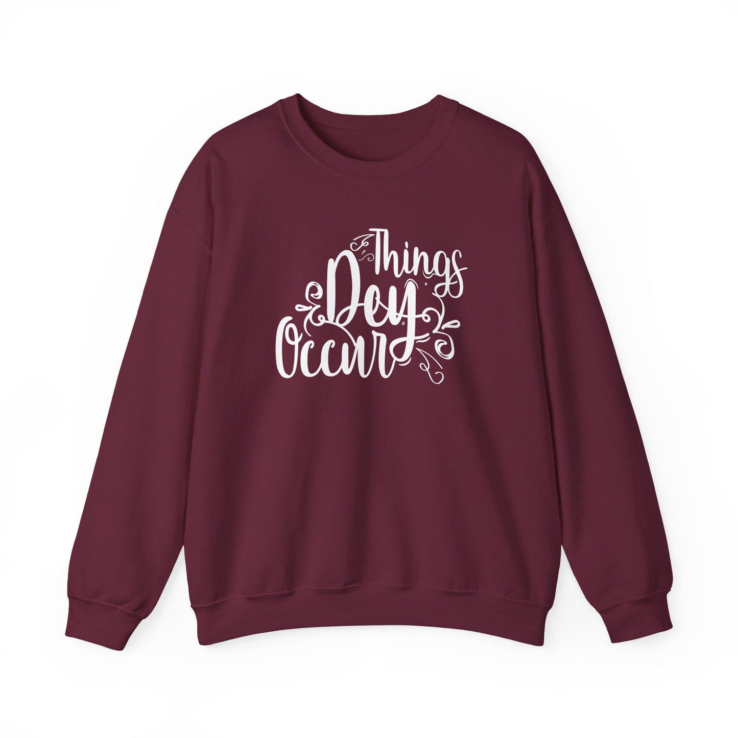 Things Dey Occur Sweatshirt | Gildan 18000 | Slang Thread