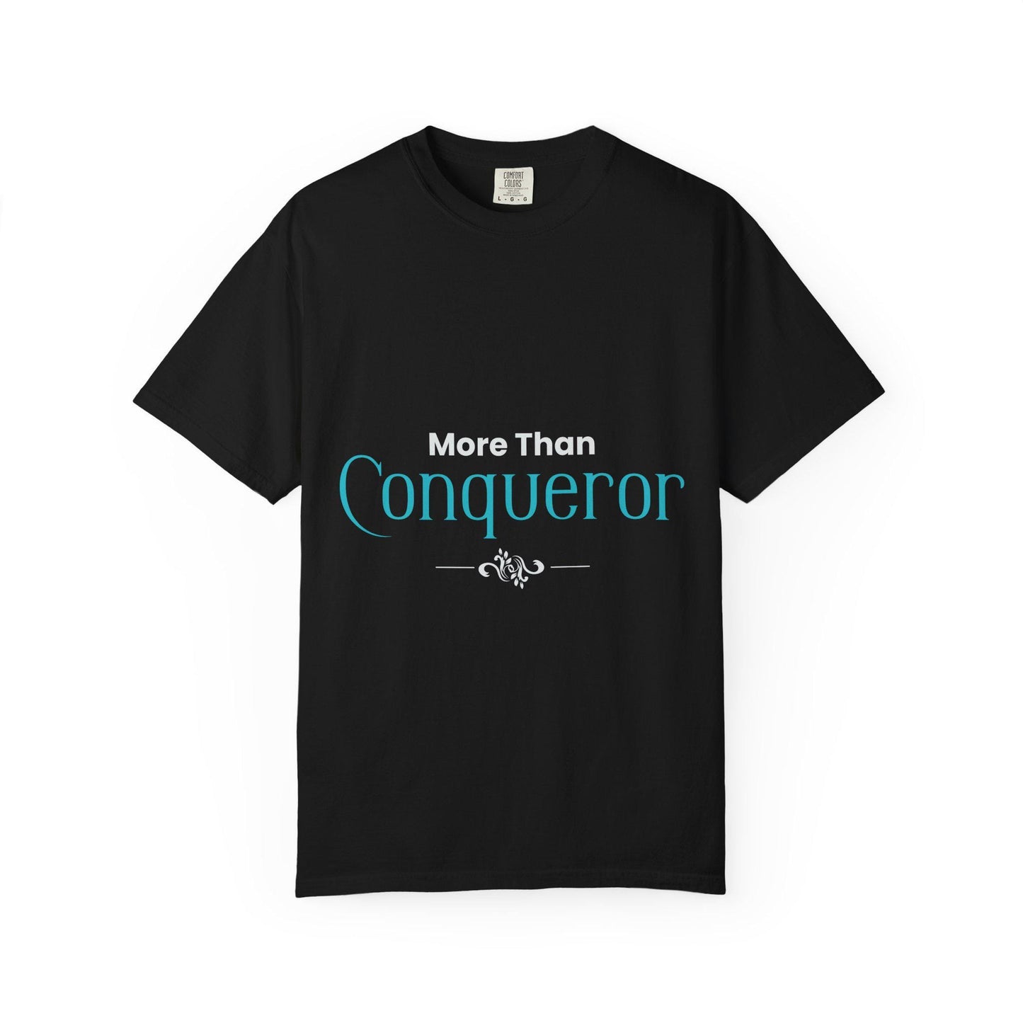 More than Conqueror T-shirt | Comfort Colors 1717 | Slang Thread