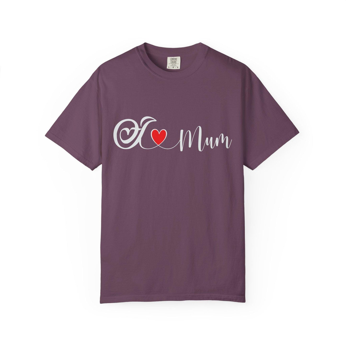 I Love Mom T-shirt | Comfort Colors 1717 | Slang Thread