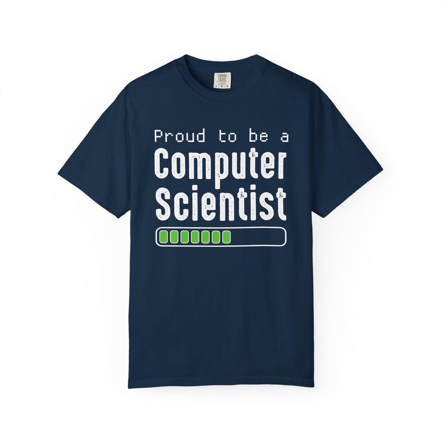 Proud to be a Computer Scientist T-shirt | Loading Bar Graphic
