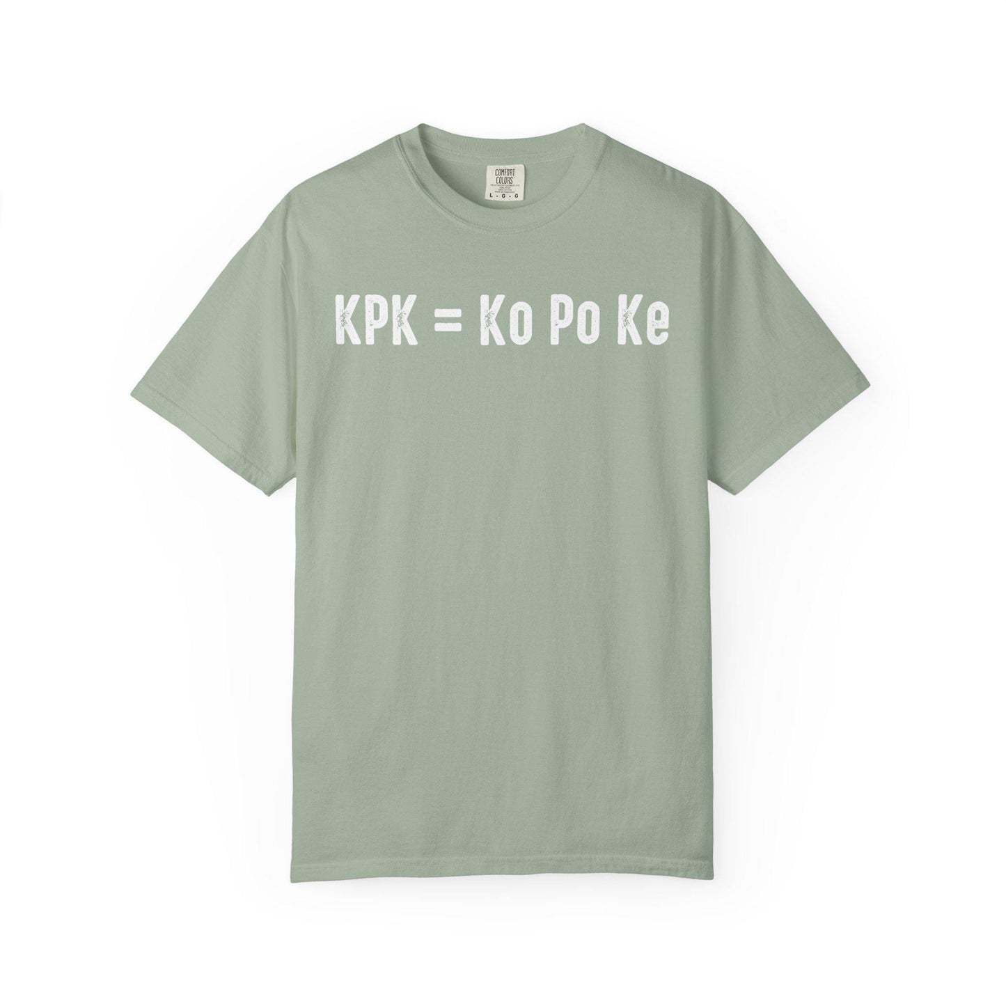 KPK = Ko Po Ke T-shirt | Comfort Colors 1717 | Slang Thread
