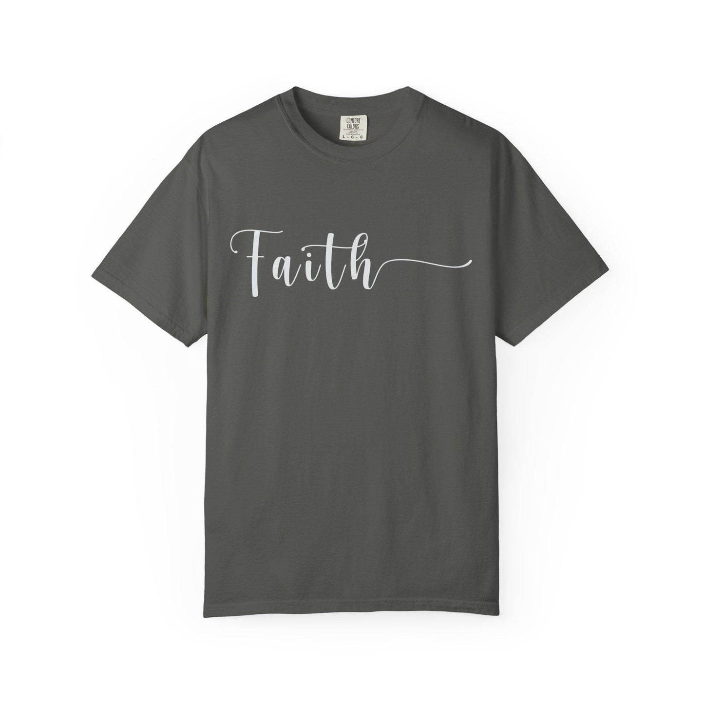 Faith T-shirt | Comfort Colors 1717 | Slang Thread