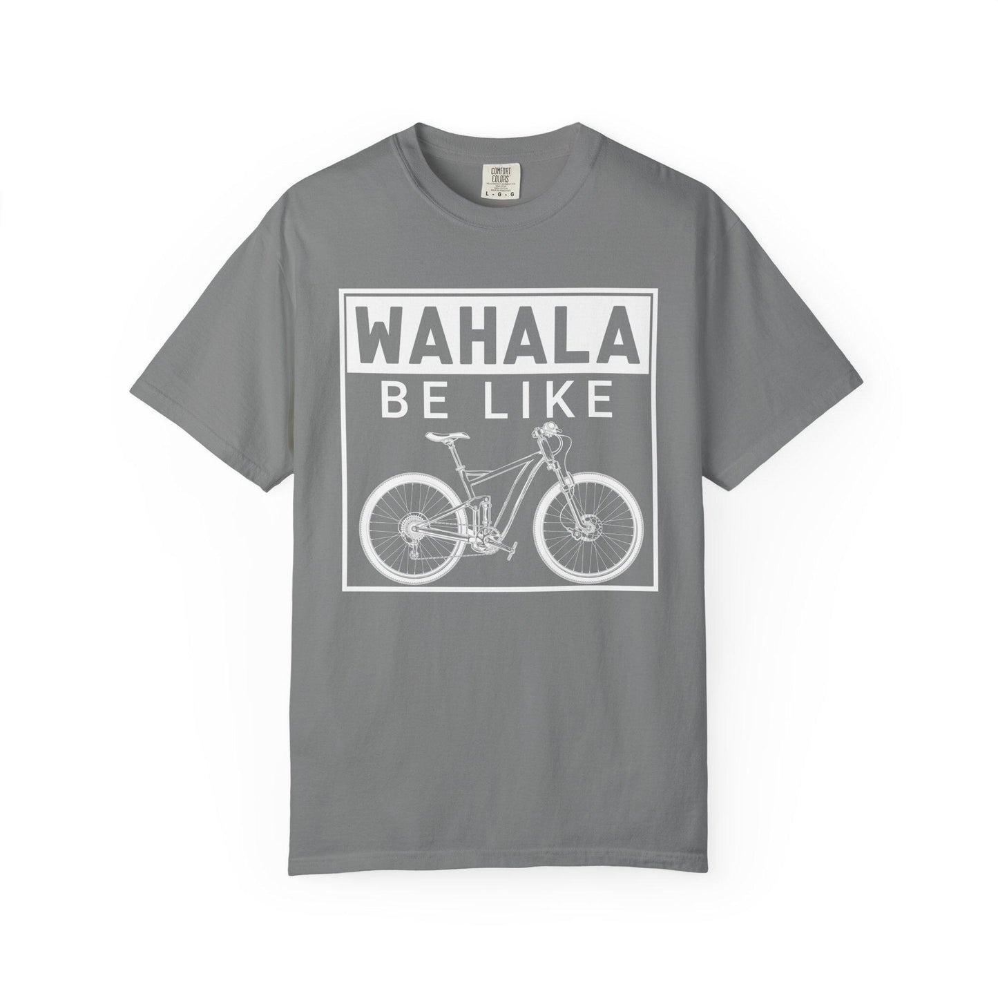 Wahala Be Like Bicycle T-shirt | Comfort Colors 1717 | Slang Thread