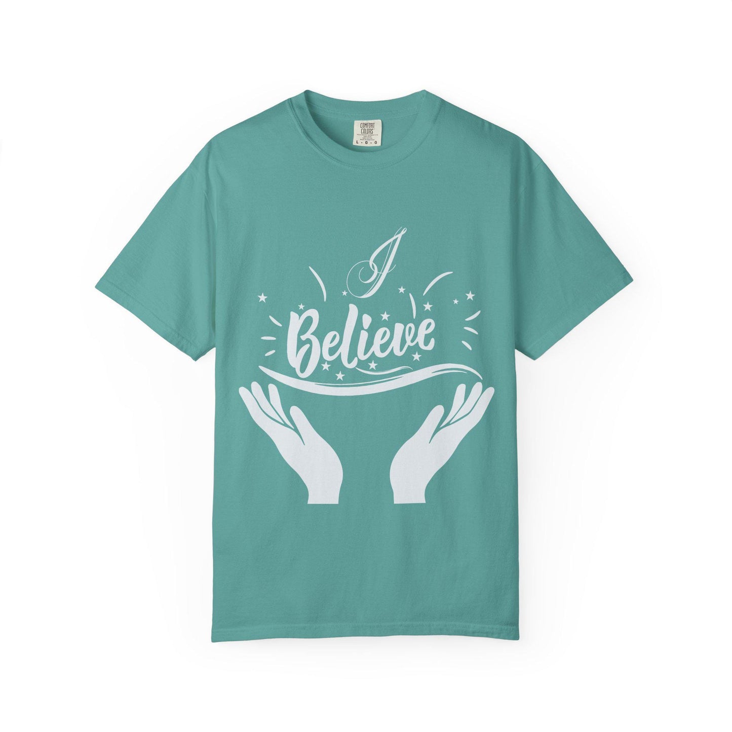I believe T-shirt | Comfort Colors 1717 | Slang Thread