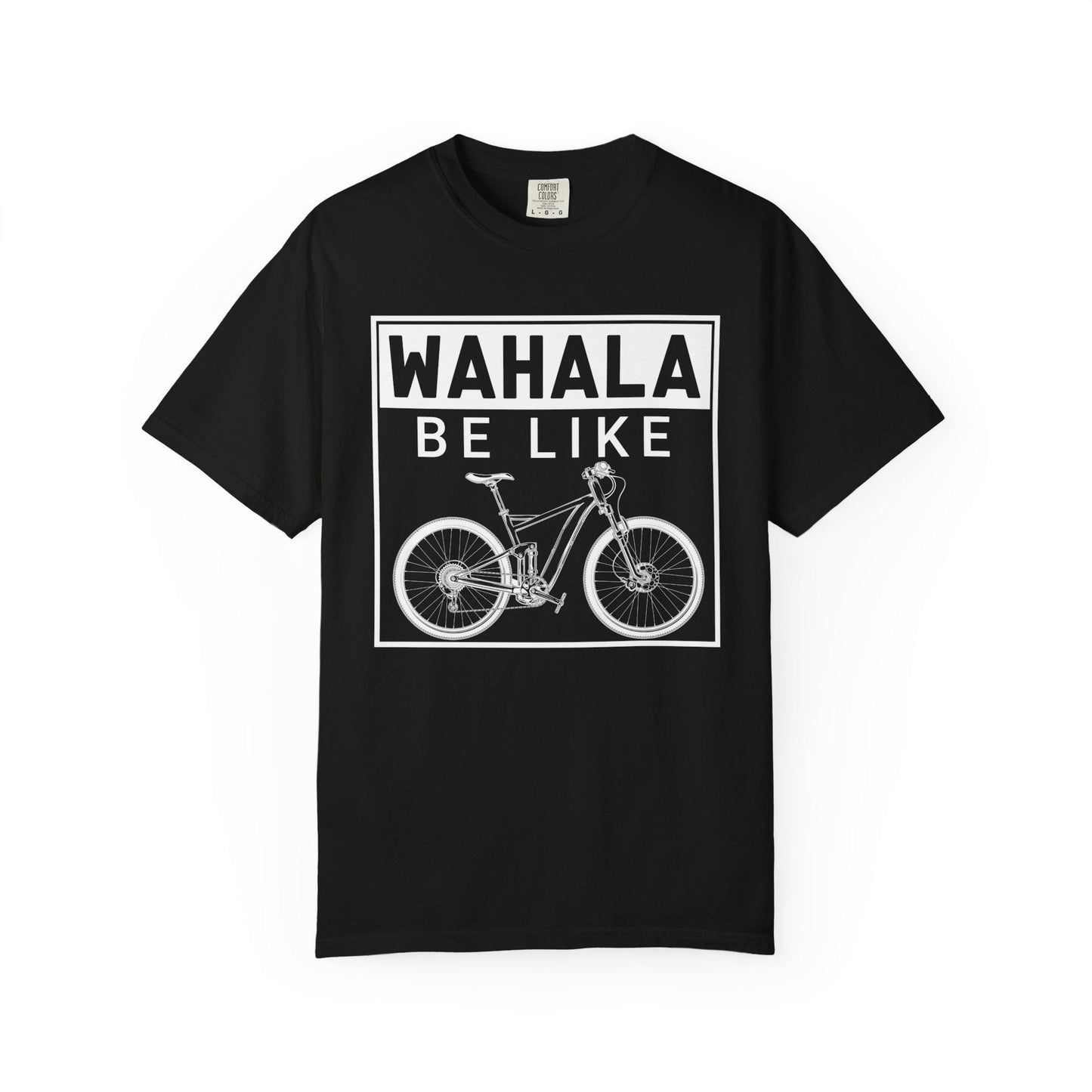 Wahala Be Like Bicycle T-shirt | Comfort Colors 1717 | Slang Thread