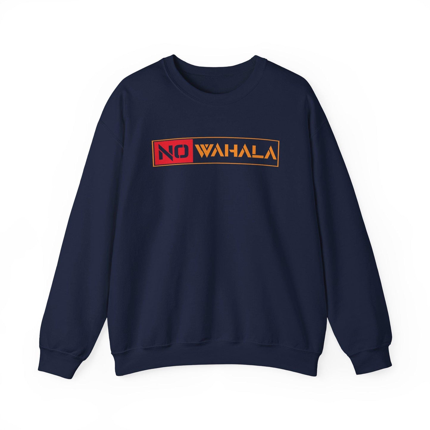 NO WAHALA Sweatshirt | Gildan 1800 Slang Thread Design