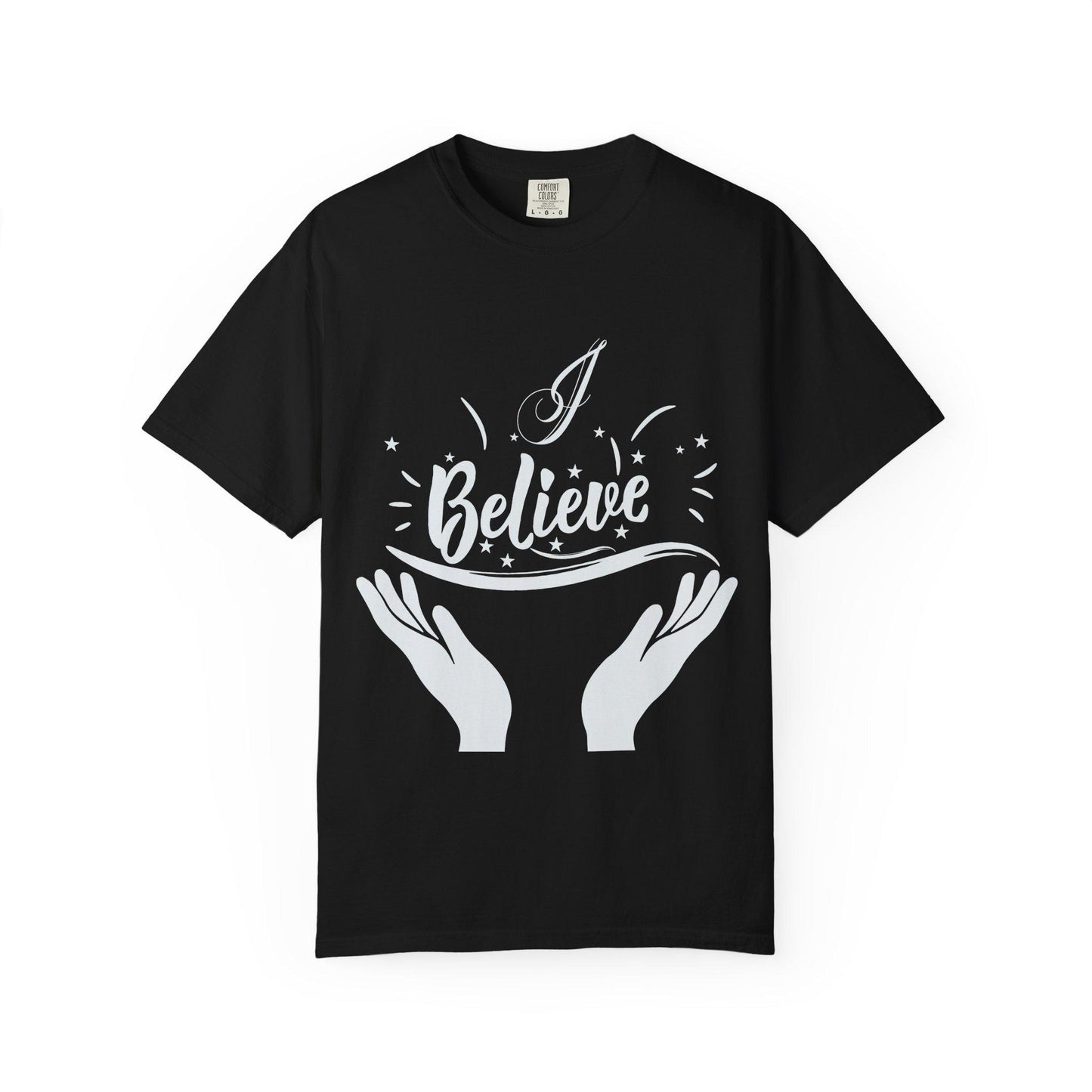 I believe T-shirt | Comfort Colors 1717 | Slang Thread