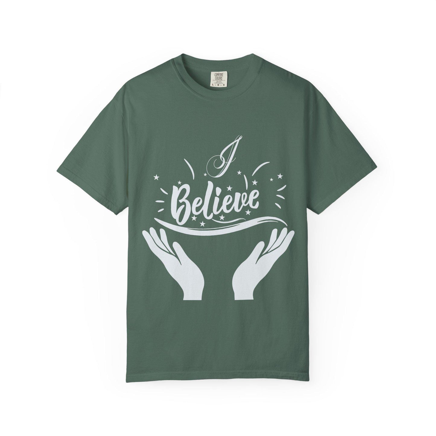 I believe T-shirt | Comfort Colors 1717 | Slang Thread
