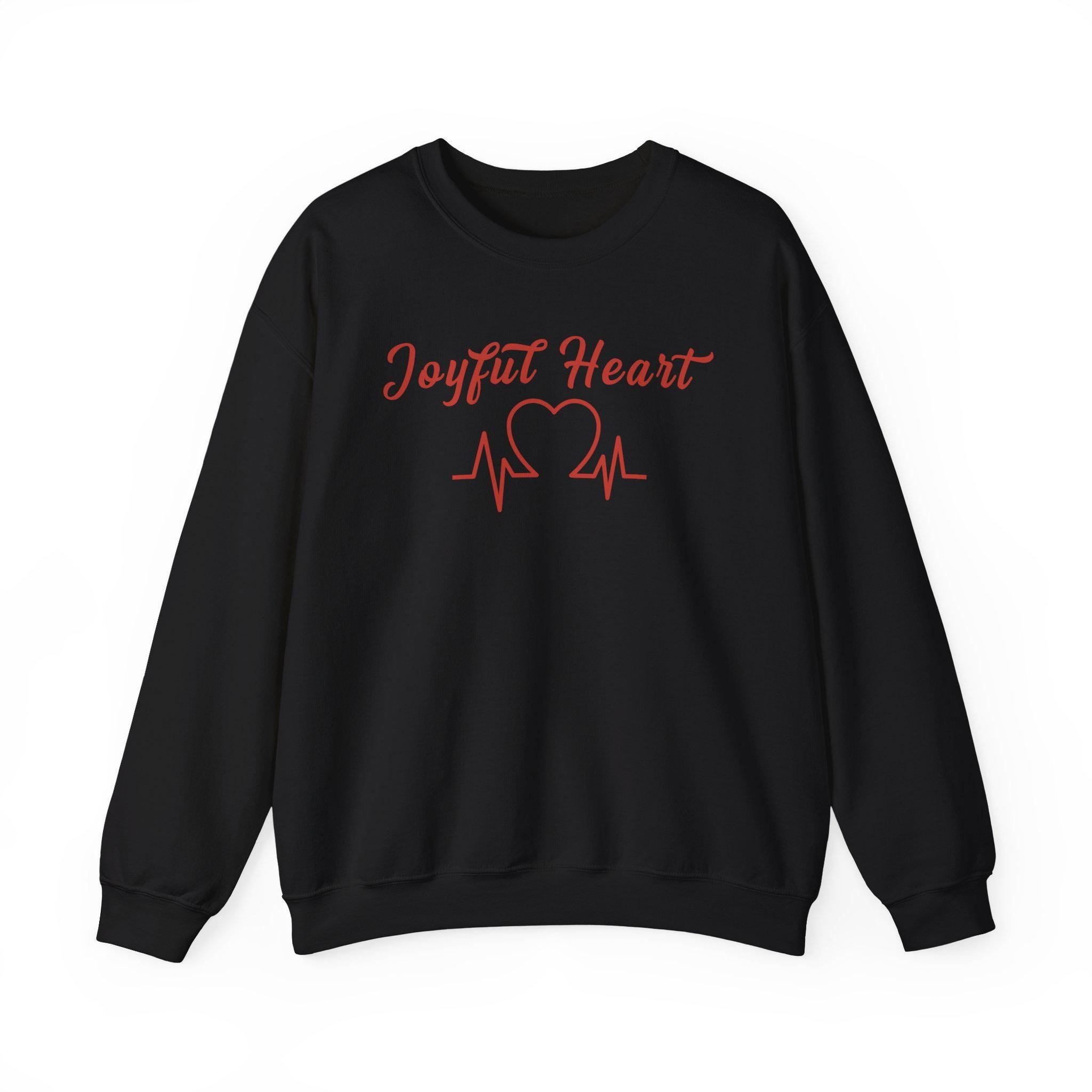 Joyful Heart sweatshirt | Heart Illustration Crewneck