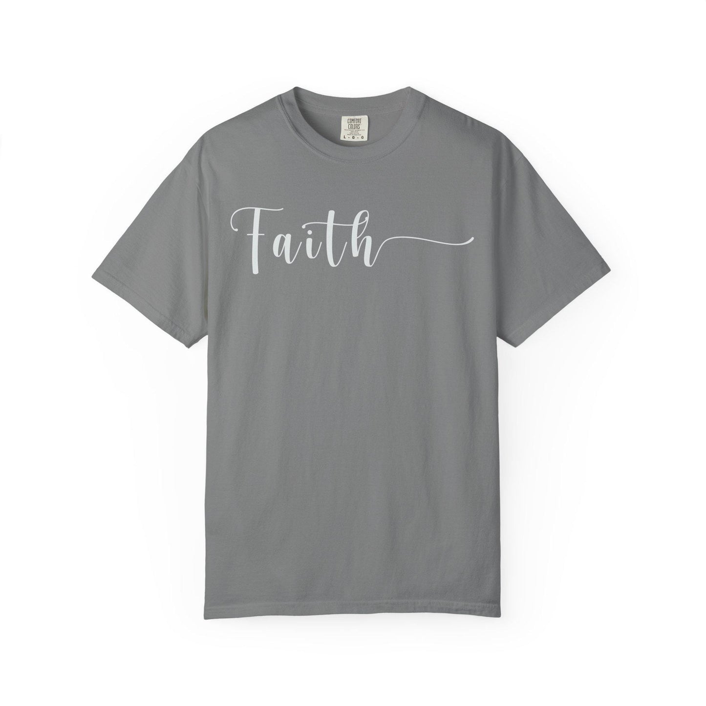 Faith T-shirt | Comfort Colors 1717 | Slang Thread