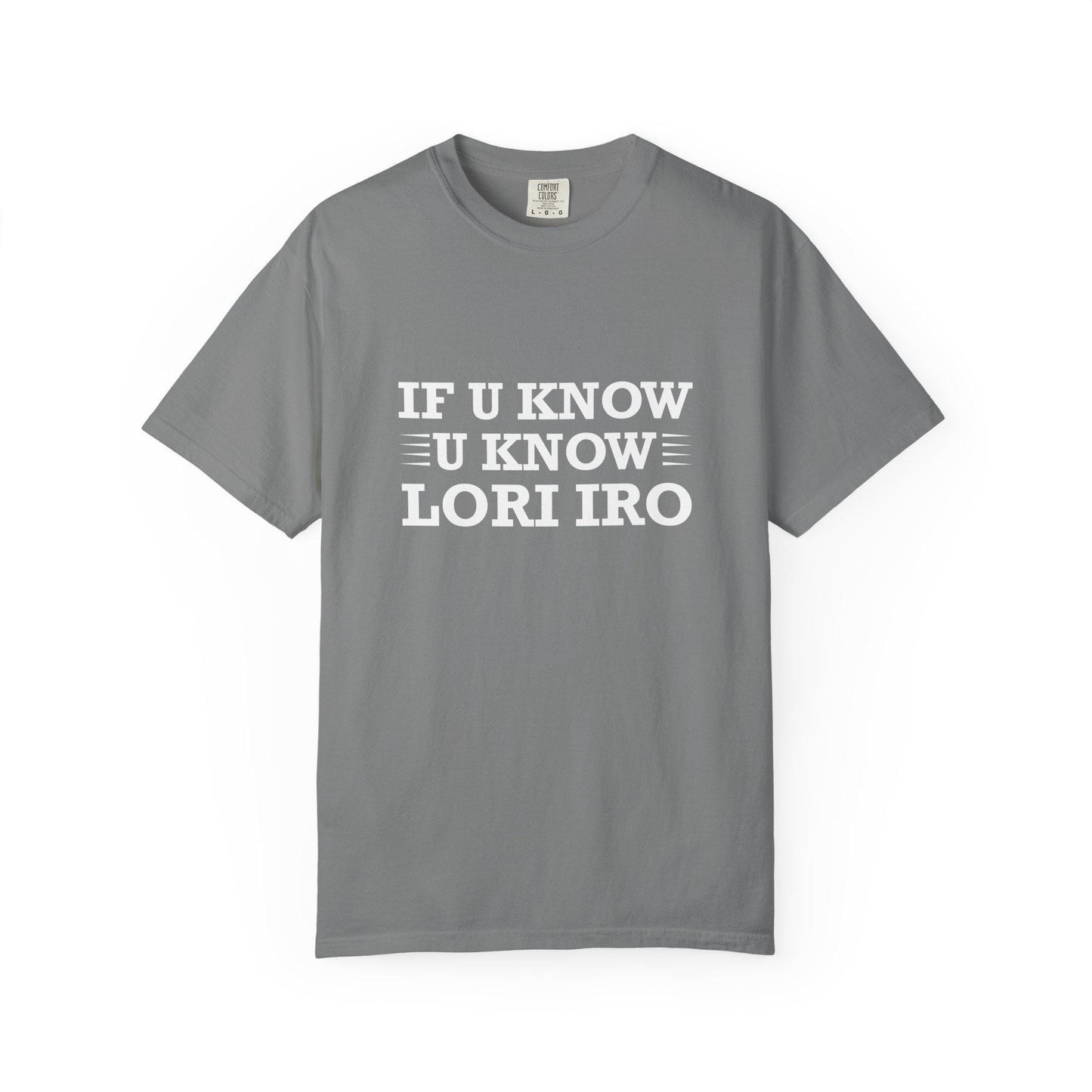 If You Know T-Shirt | Comfort Colors Garment-Dyed Tee