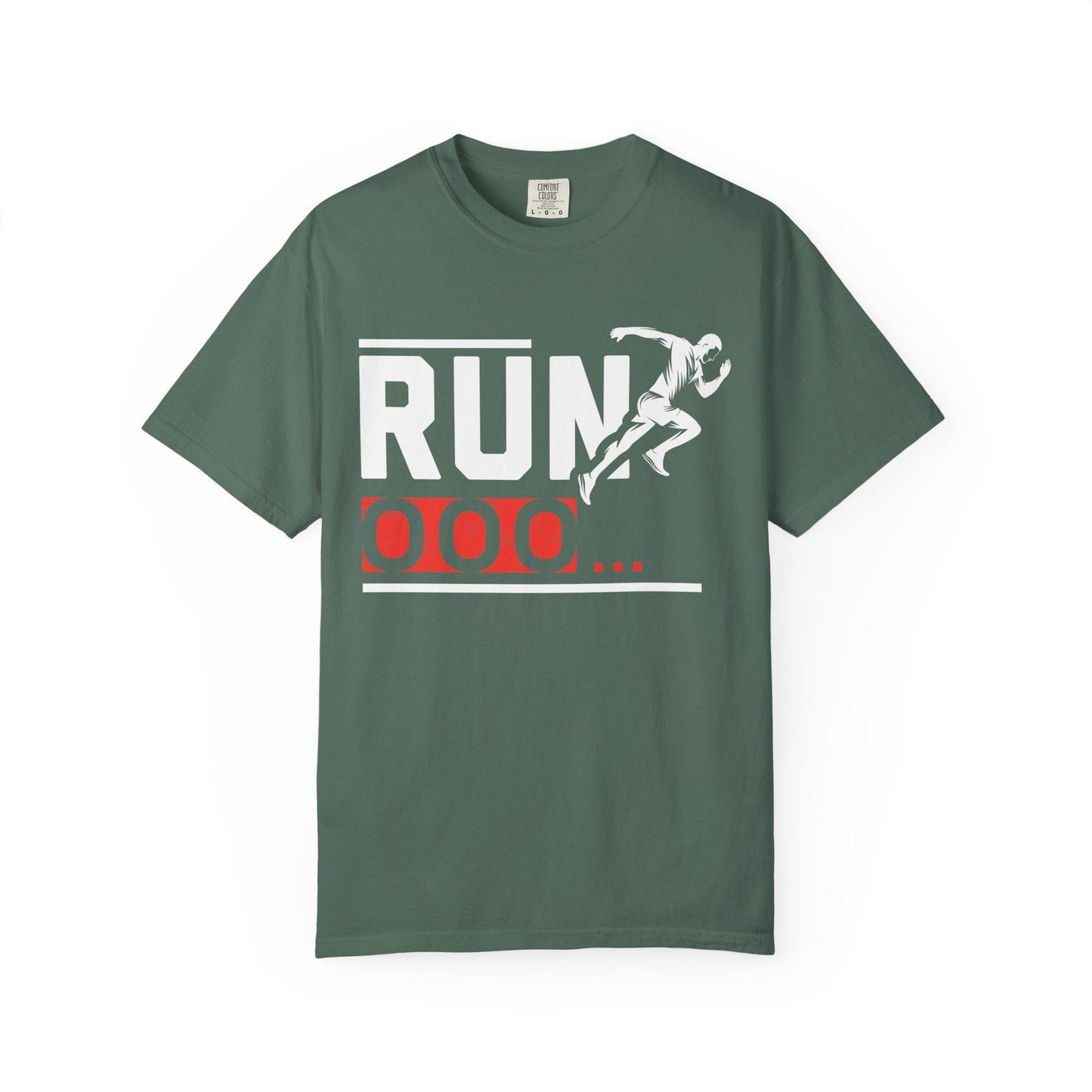 Run T-shirt | Comfort Colors 1717 | Slang Thread