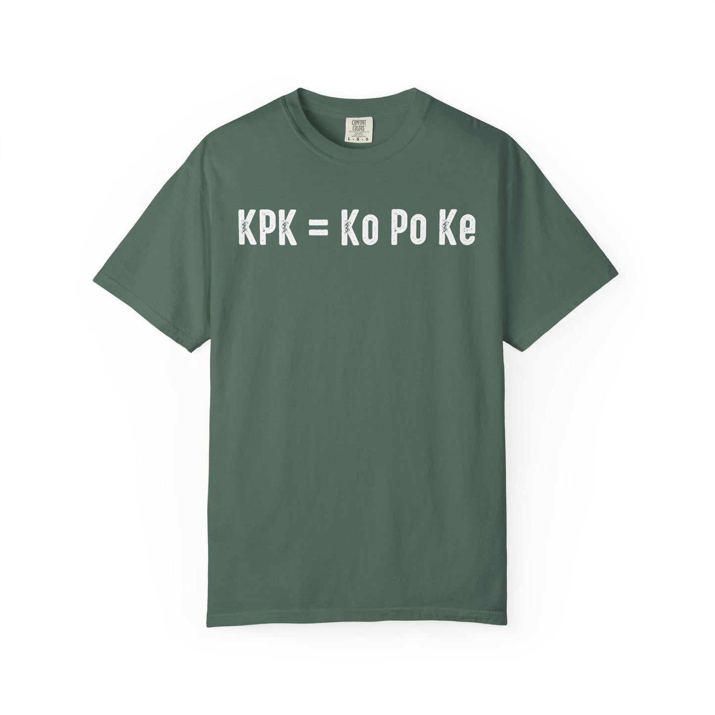 KPK = Ko Po Ke T-shirt | Comfort Colors 1717 | Slang Thread
