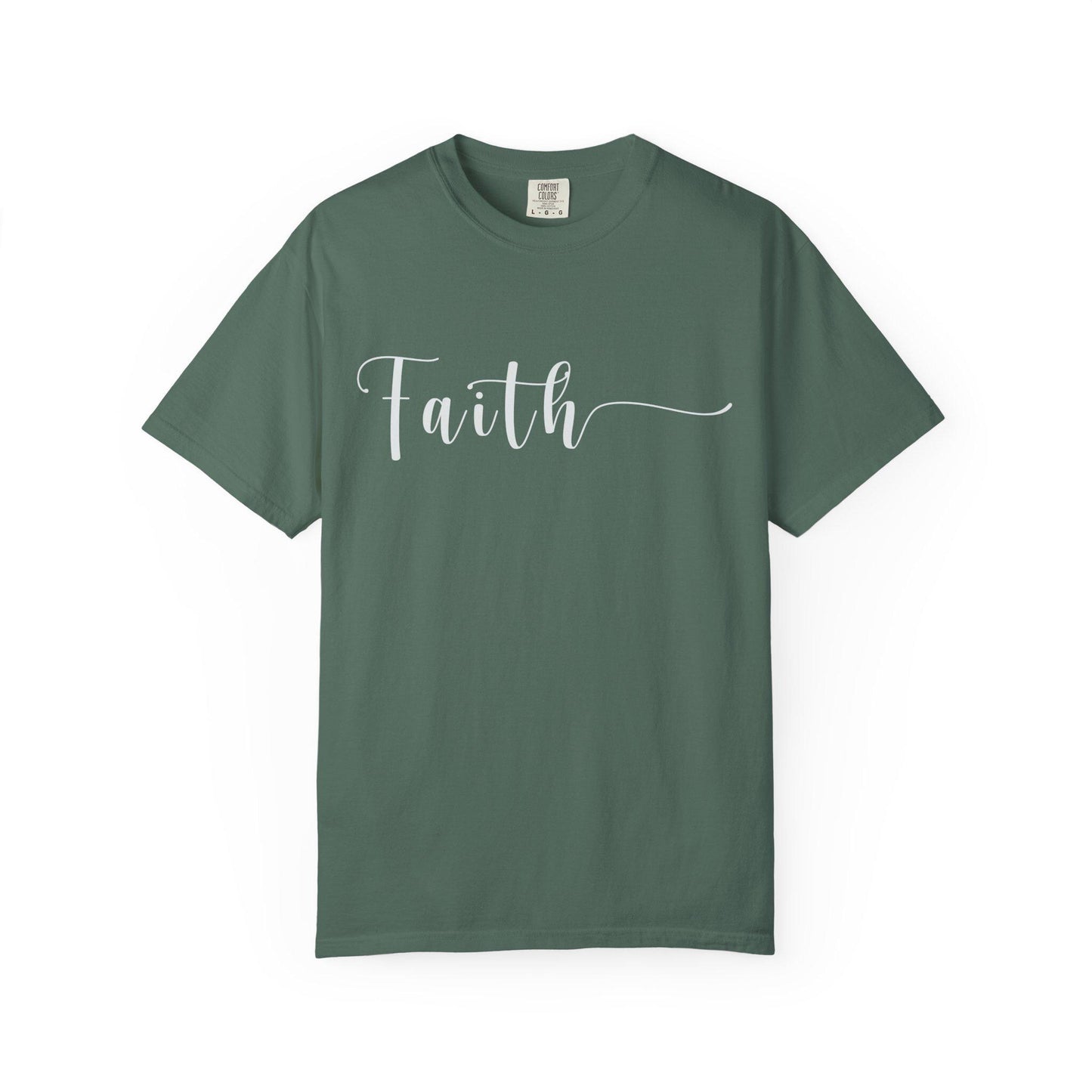 Faith T-shirt | Comfort Colors 1717 | Slang Thread