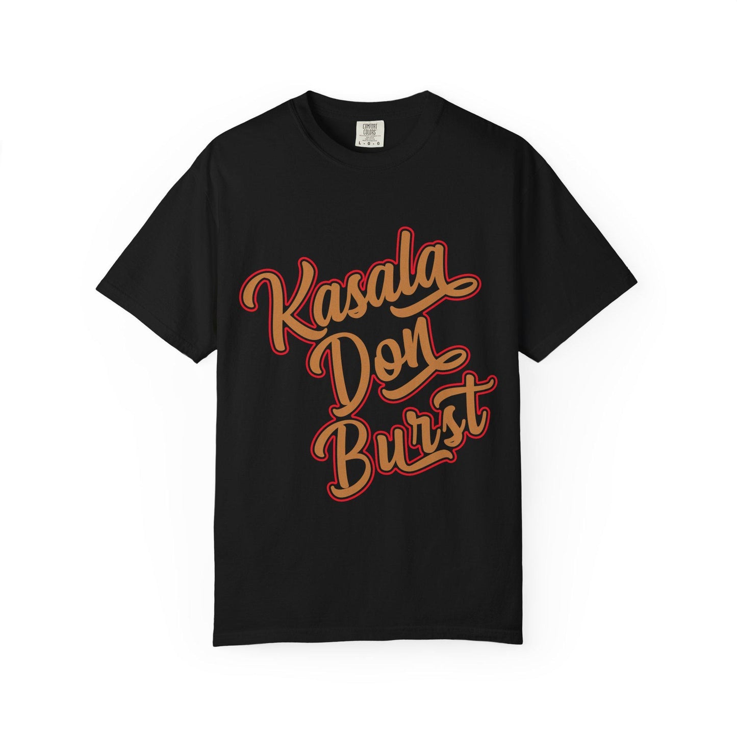 Kasala Don Burst T-shirt | Retro Script Typography