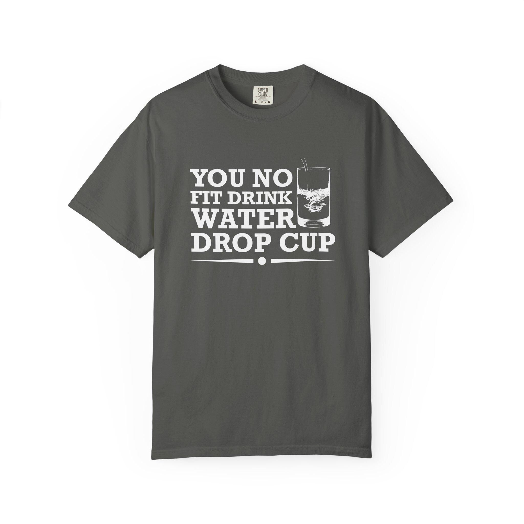 Water Drop cup T-shirt | Comfort Colors 1717 | Slang Thread