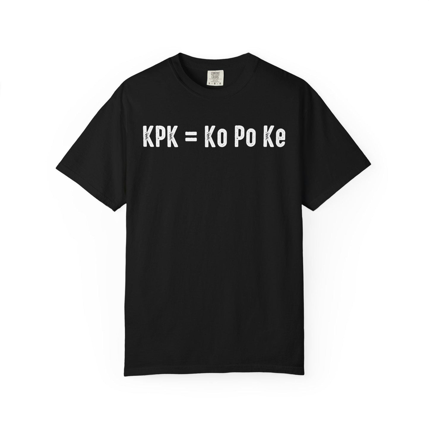 KPK = Ko Po Ke T-shirt | Comfort Colors 1717 | Slang Thread