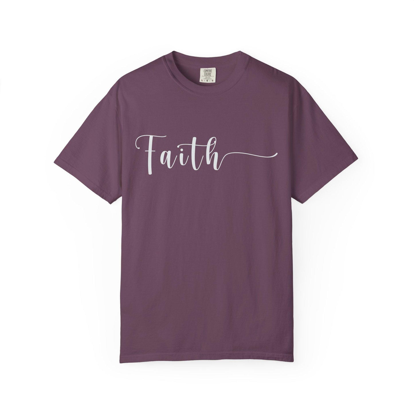 Faith T-shirt | Comfort Colors 1717 | Slang Thread