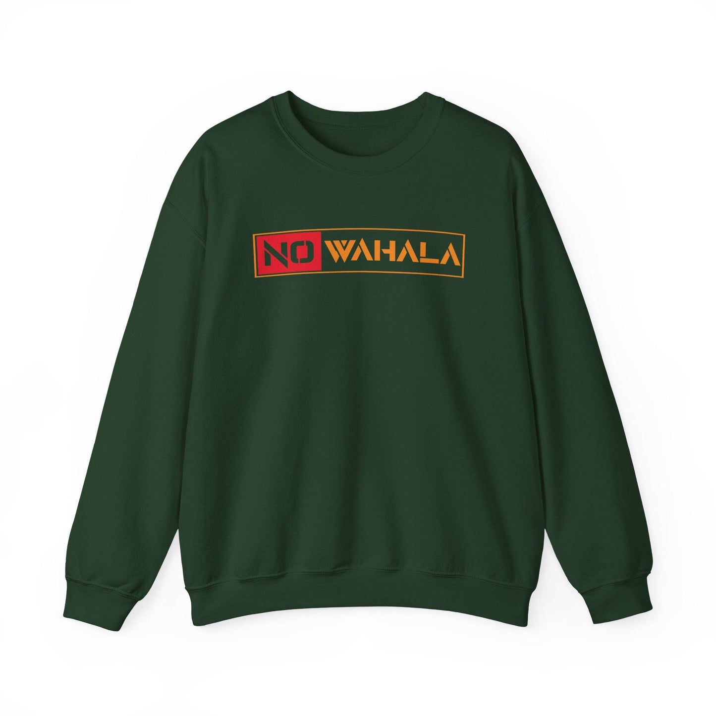 NO WAHALA Sweatshirt | Gildan 1800 Slang Thread Design