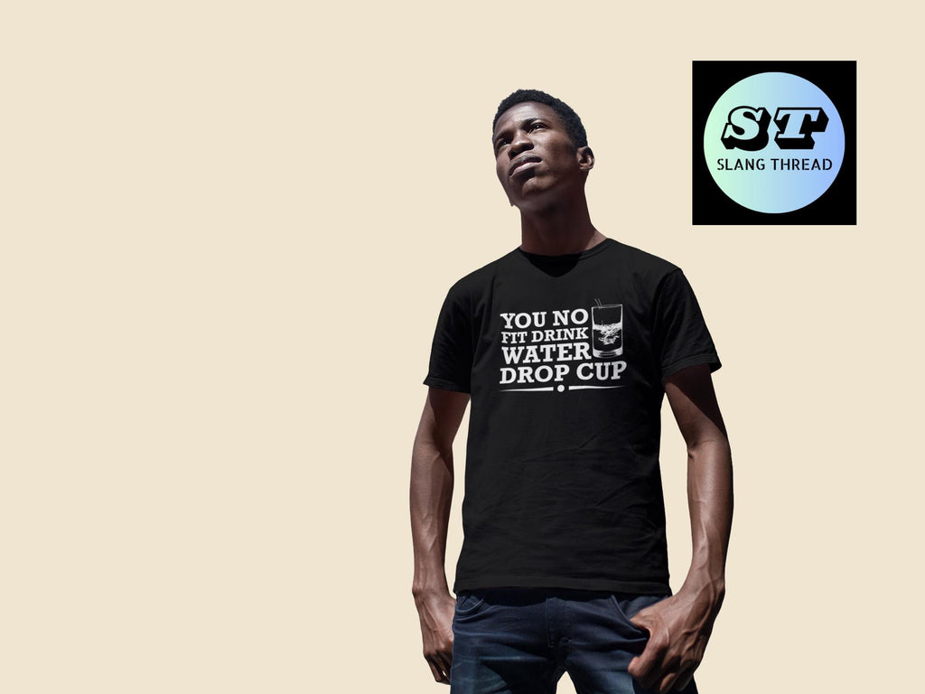 Water Drop cup T-shirt | Comfort Colors 1717 | Slang Thread