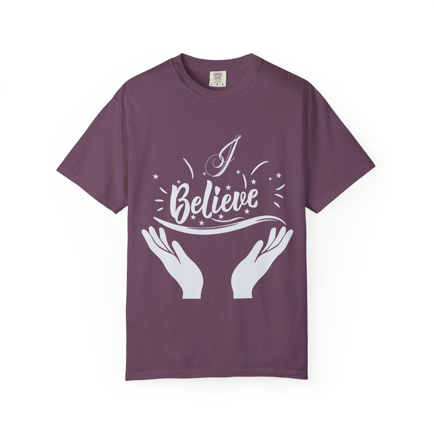 I believe T-shirt | Comfort Colors 1717 | Slang Thread