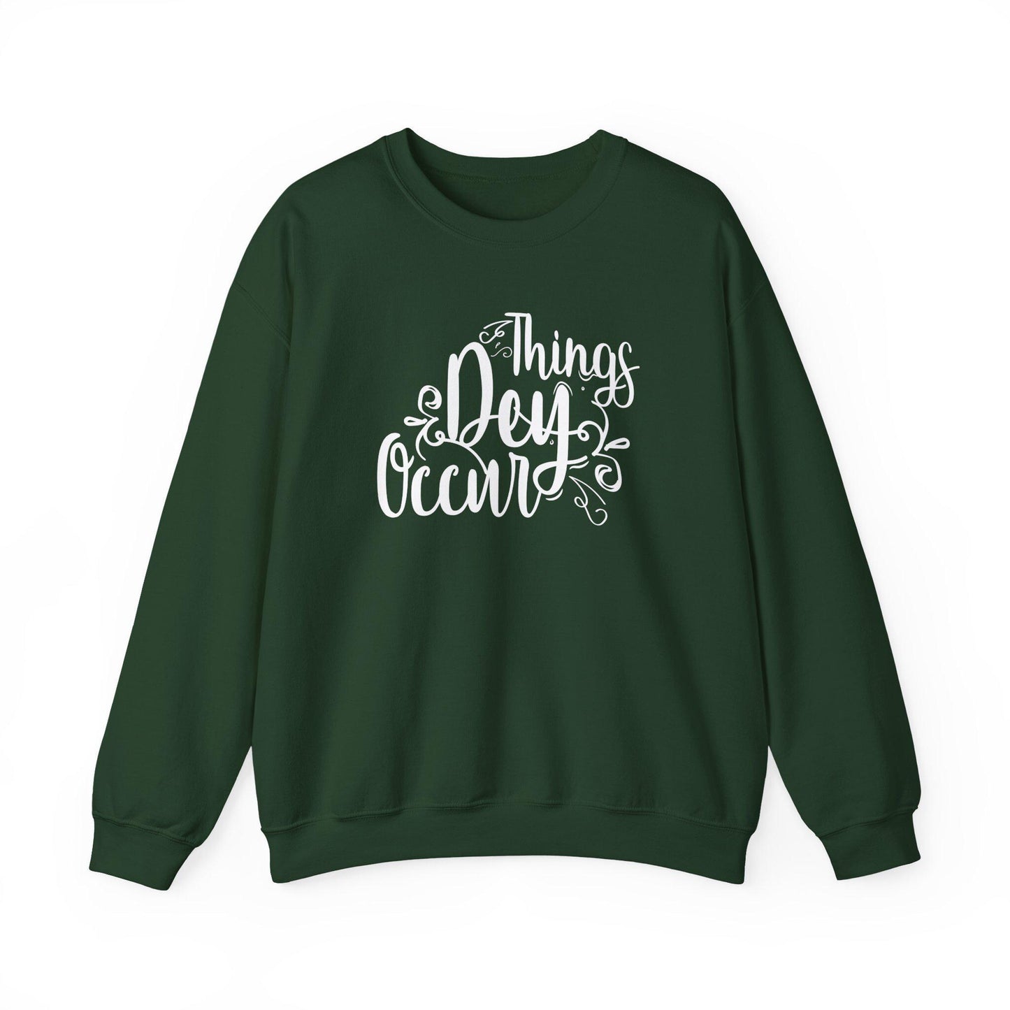 Things Dey Occur Sweatshirt | Gildan 18000 | Slang Thread