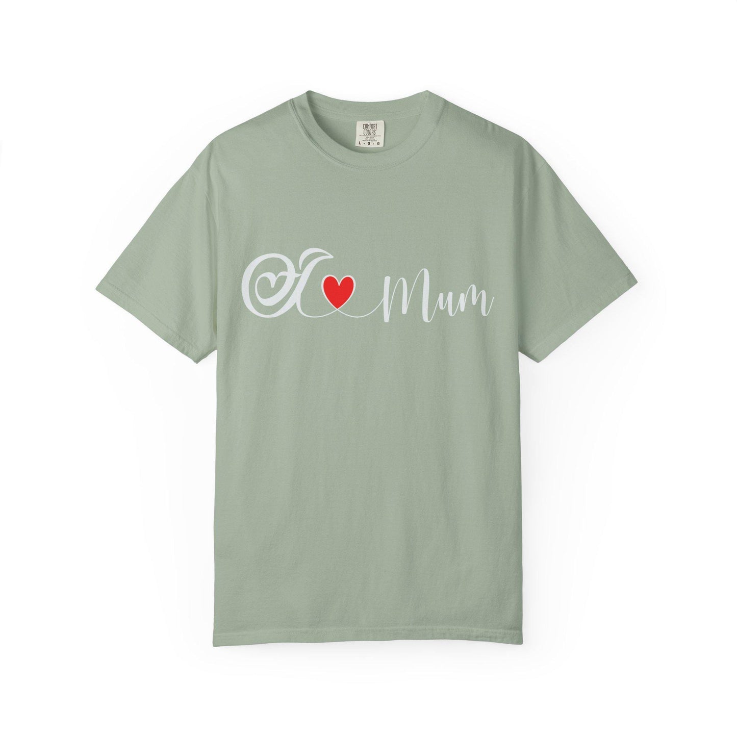 I Love Mom T-shirt | Comfort Colors 1717 | Slang Thread