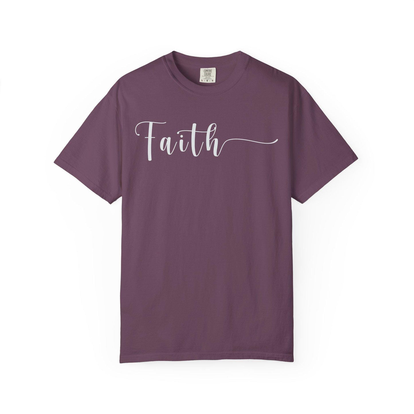 Faith T-shirt | Comfort Colors 1717 | Slang Thread