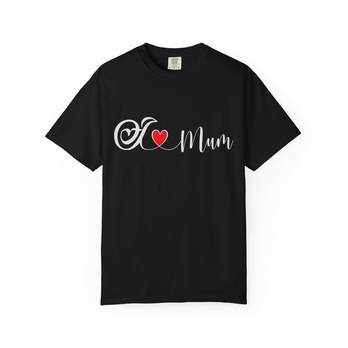 I Love Mom T-shirt | Comfort Colors 1717 | Slang Thread