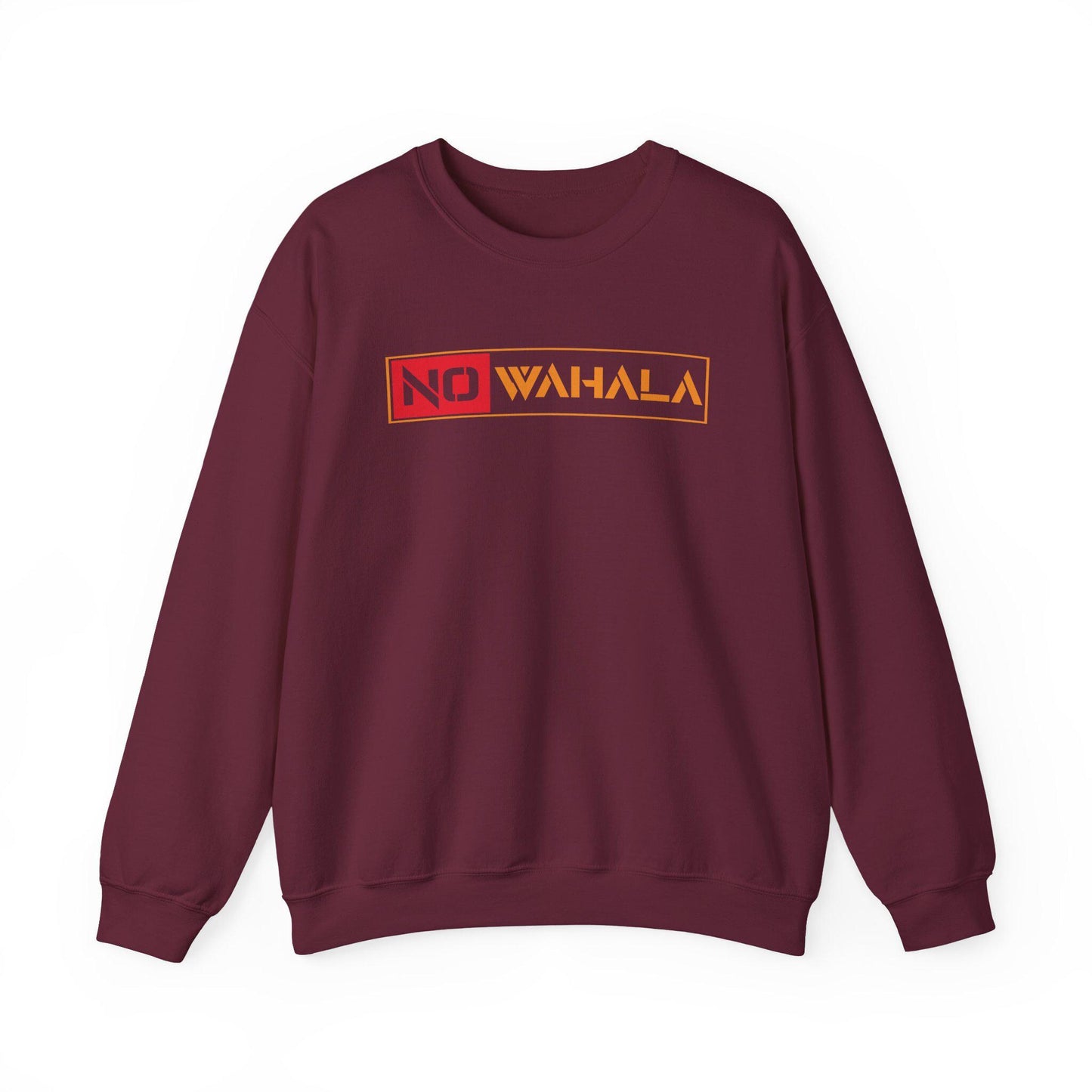 NO WAHALA Sweatshirt | Gildan 1800 Slang Thread Design