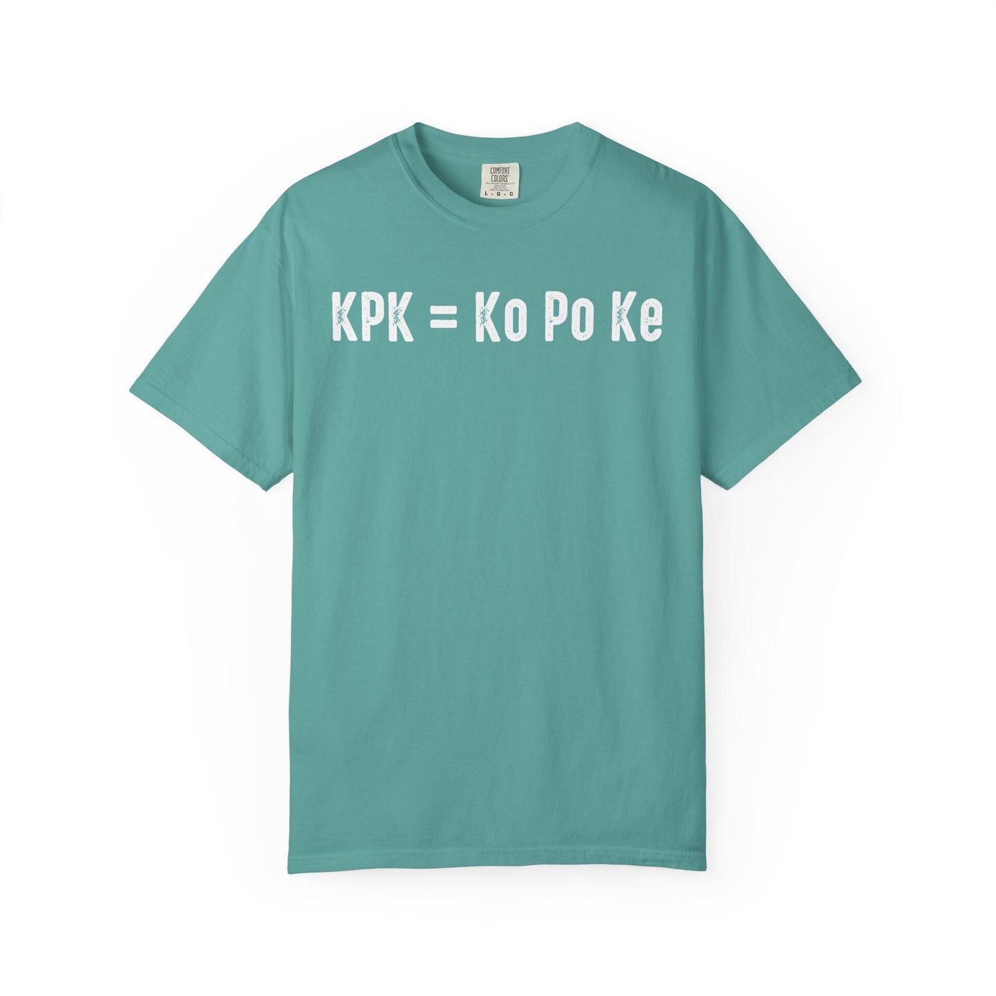 KPK = Ko Po Ke T-shirt | Comfort Colors 1717 | Slang Thread