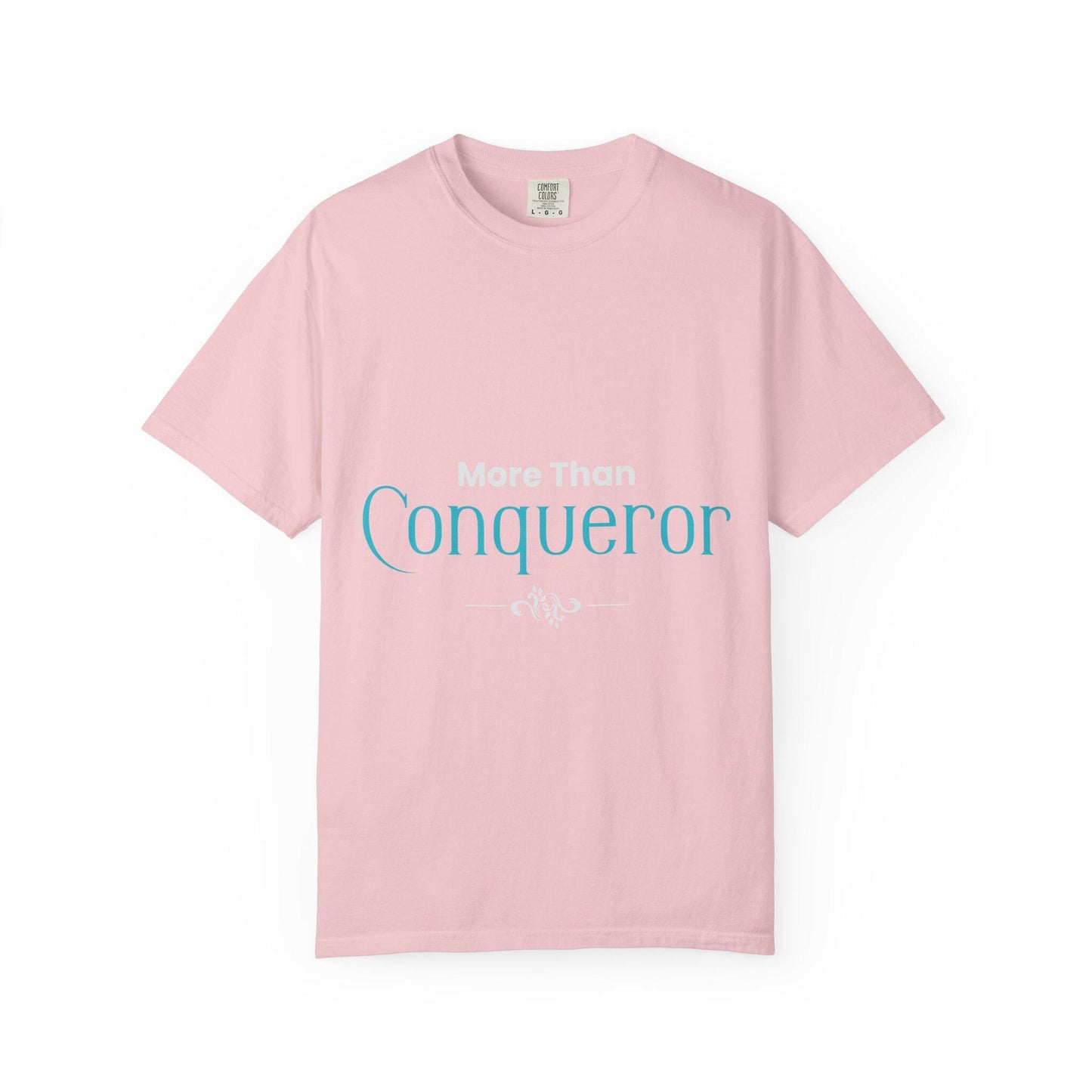 More than Conqueror T-shirt | Comfort Colors 1717 | Slang Thread