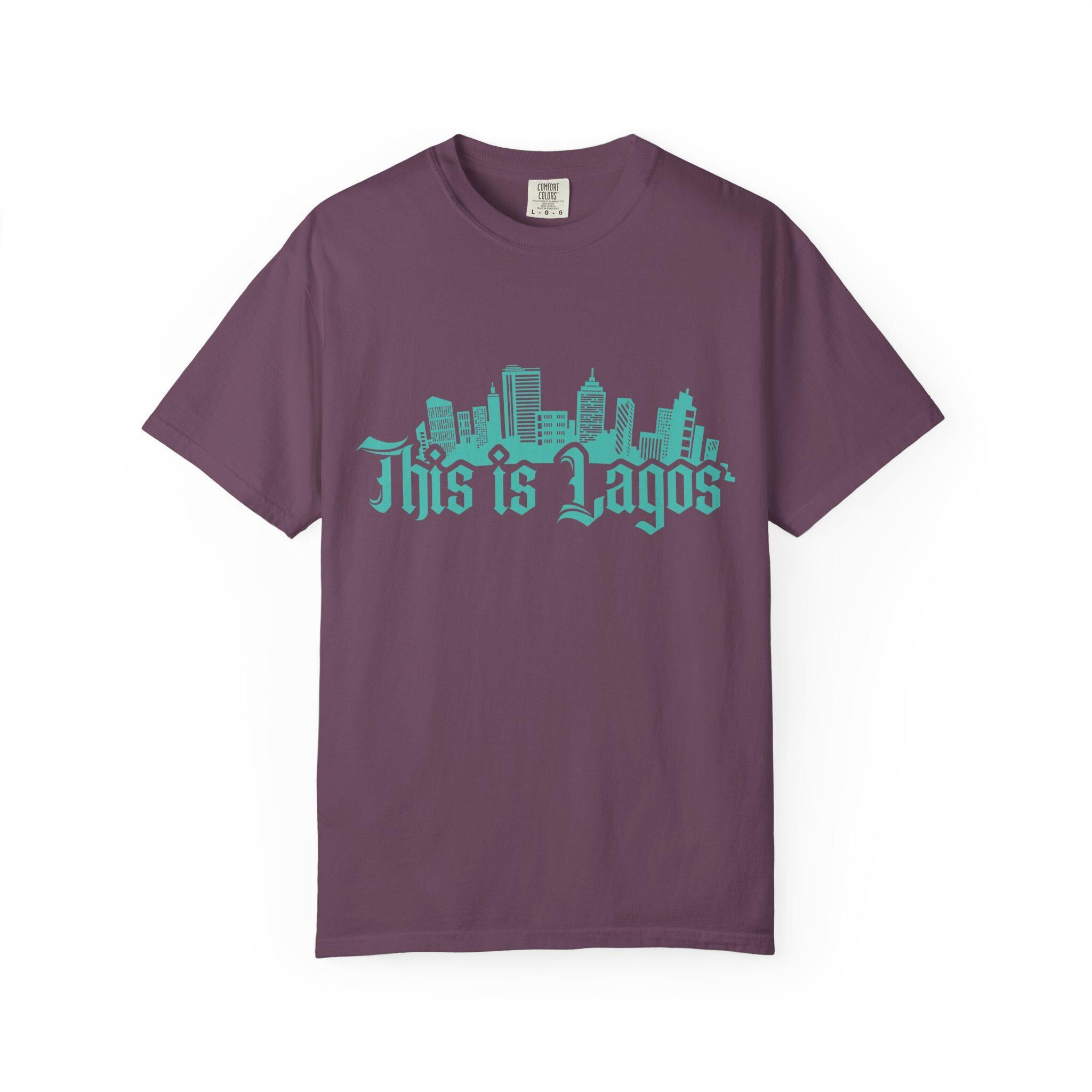 This is Lagos T-shirt | Comfort Colors 1717 | Slang Thread